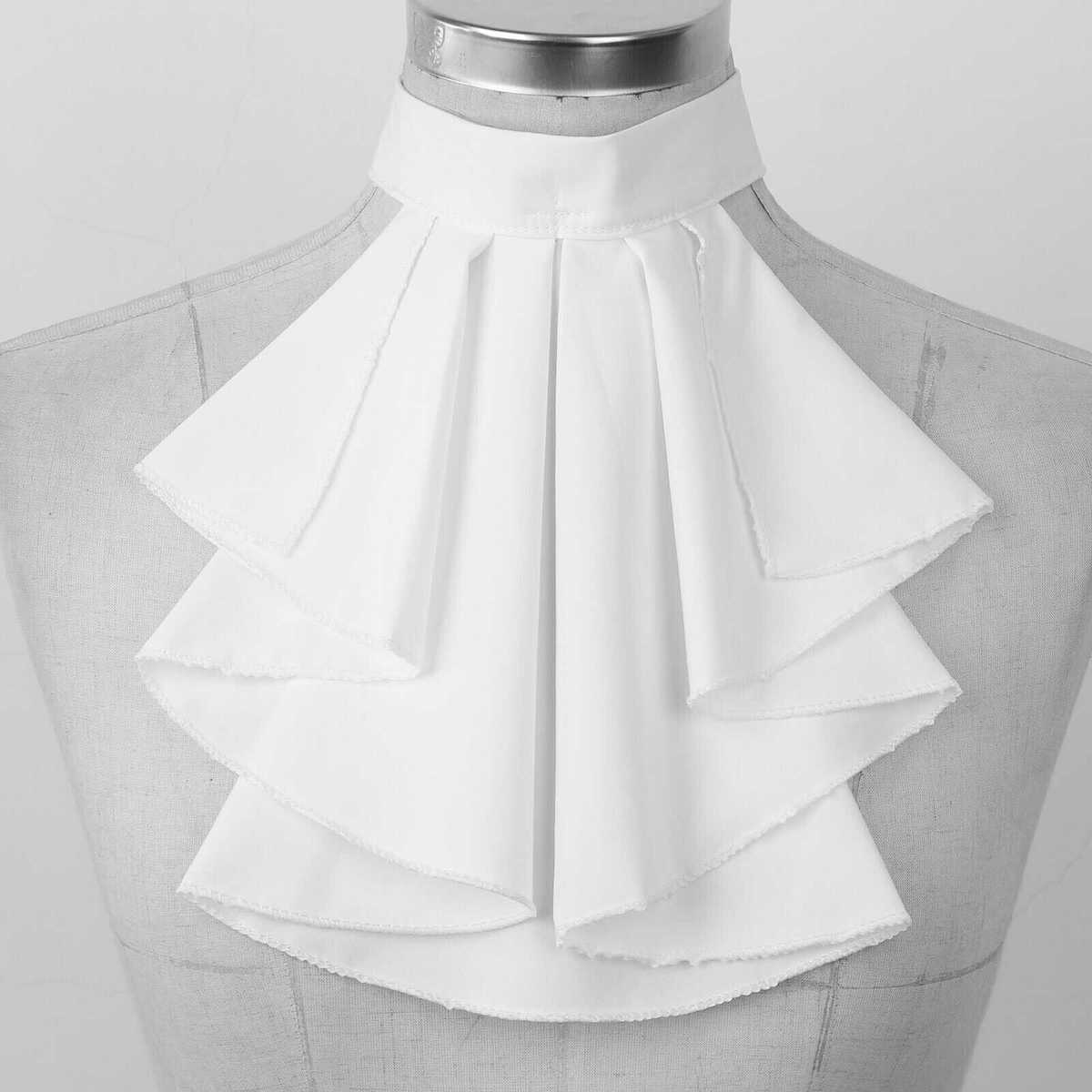 Women'S Fashion Victorian - ปกคอเสื้อสไตล์วิคตอเรียนสุดหรู พร้อมระบายจีบ สำหรับงานปาร์ตี้ฮาโลวีน คอสเพลย์ คอสตูมแวมไพร์
