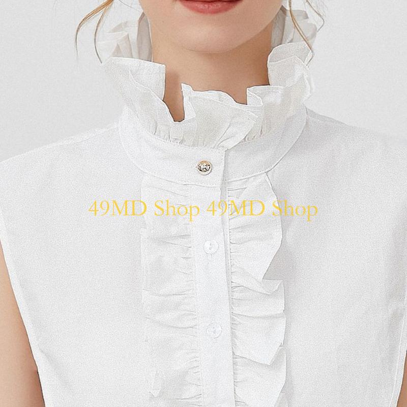 Women'S Fashion Victorian - 49MD Womens Elegant Vintage ที่ถอดออกได้ปลอม Victorian