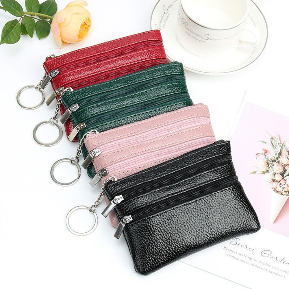 Coin Purse Women - Soft Mini Card Holder กระเป๋าสตางค์กระเป๋าอเนกประสงค์ผู้หญิงกระเป๋าสตางค์คลัทช์ซิปหญิงสั้นกระเป๋าเหรียญขนาดเล็กเงินกระเป๋า