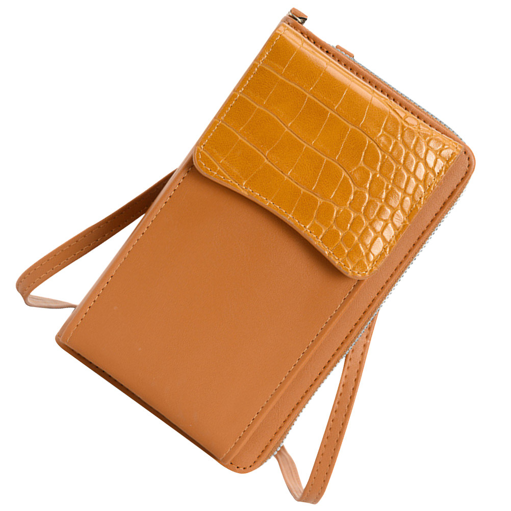 Coin Purse Women - กระเป๋าสะพายข้างใส่โทรศัพท์ กระเป๋า PU ขนาดเล็กสำหรับผู้หญิง สายสะพายถอดได้ กระเป๋าใส่โทรศัพท์มือถือ