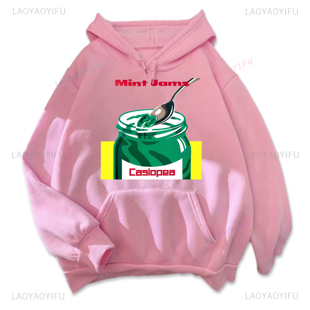 Women'S Fashion In The 80S - Mint Jams Casiopea Retro Jazz 80SกราฟิกHoodieชายหญิงฤดูใบไม้ร่วงและฤดูหนาวแฟชั่นVINTAGE