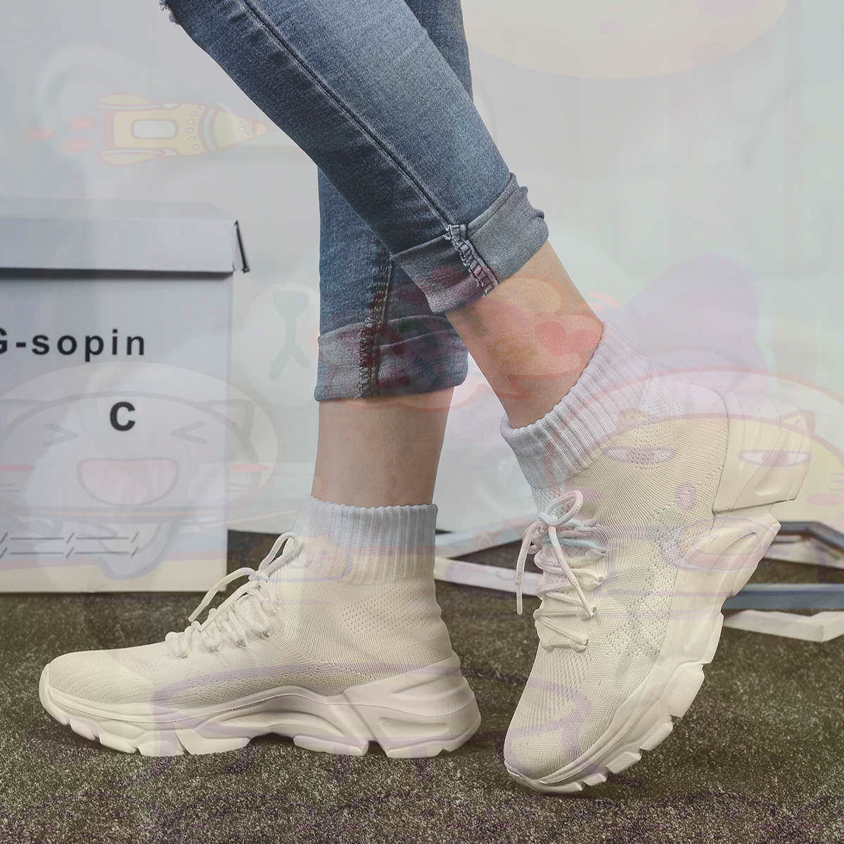Women Fashion Brand Name Ideas - เพิ่มความสูงฤดูร้อนบาสเกตบอลบาสเกตบอลผู้หญิงกีฬารองเท้ารองเท้าผ้าใบใหม่ผู้หญิงยี่ห้อกรีฑาออกกําลังกายที่ไม่ซ้ํากัน