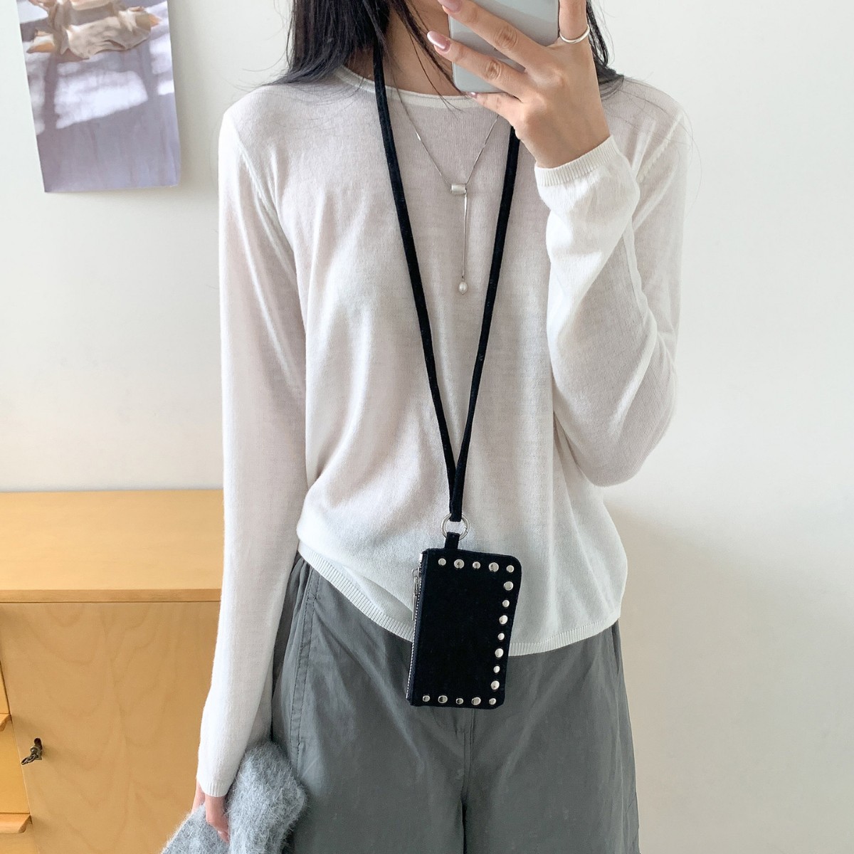 กระเป๋าสะพายไหล่แบบมีหมุด รุ่น - Coin Purse Women บทวิจารณ์และราคา