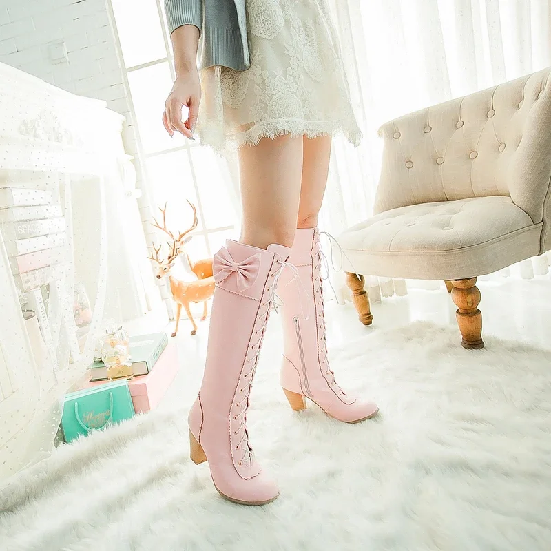 ส่งฟรี รองเท้าบูทสูงถึงเข่าแบบ - Women'S Fashion Riding Boots บทวิจารณ์และราคา