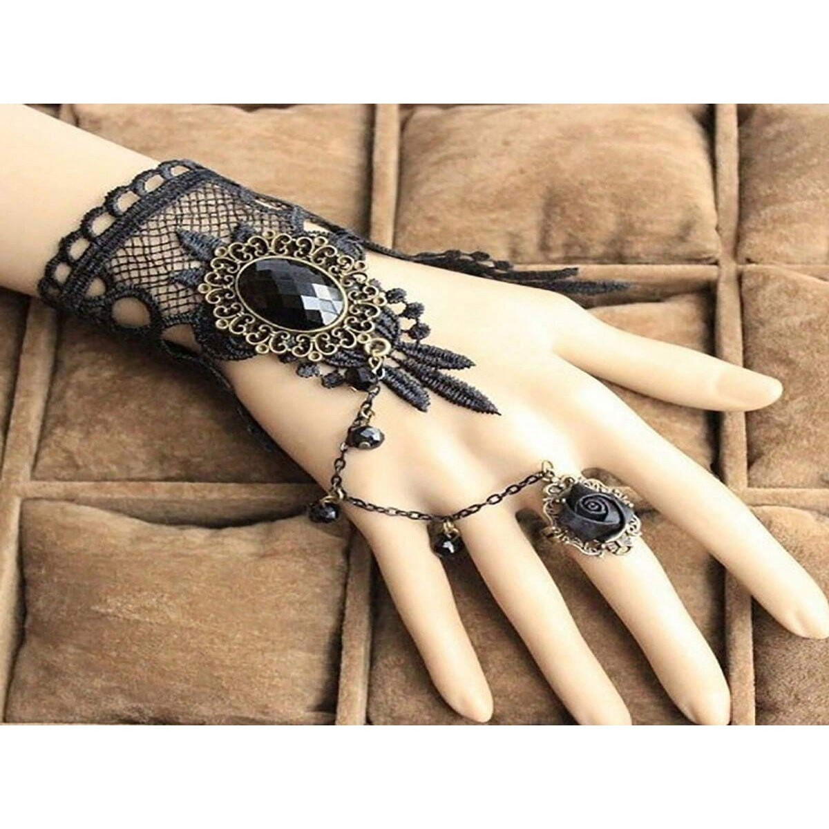 ใหม่เซ็กซี่แบบกอธิคChokersคริส - Women'S Fashion Victorian บทวิจารณ์และราคา