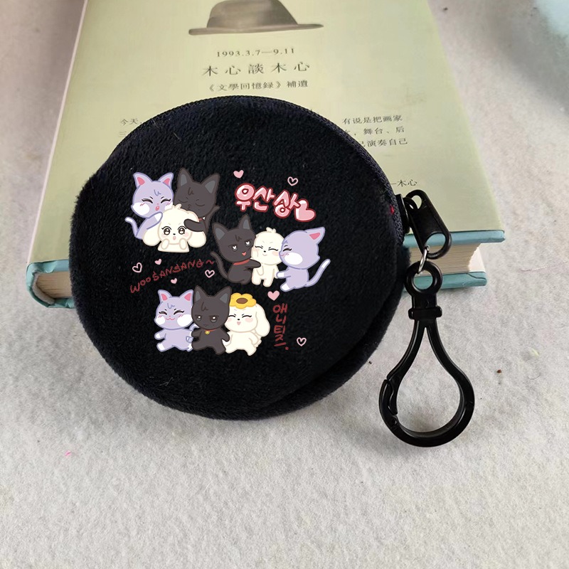 กระเป๋าใส่เหรียญพวงกุญแจลายการ - Coin Purse Women บทวิจารณ์และราคา