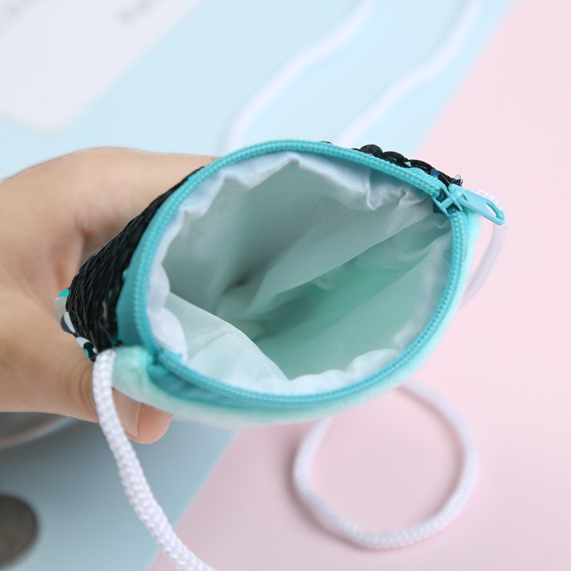 กระเป๋าใส่เหรียญประดับเลื่อมพร - Coin Purse Women บทวิจารณ์และราคา