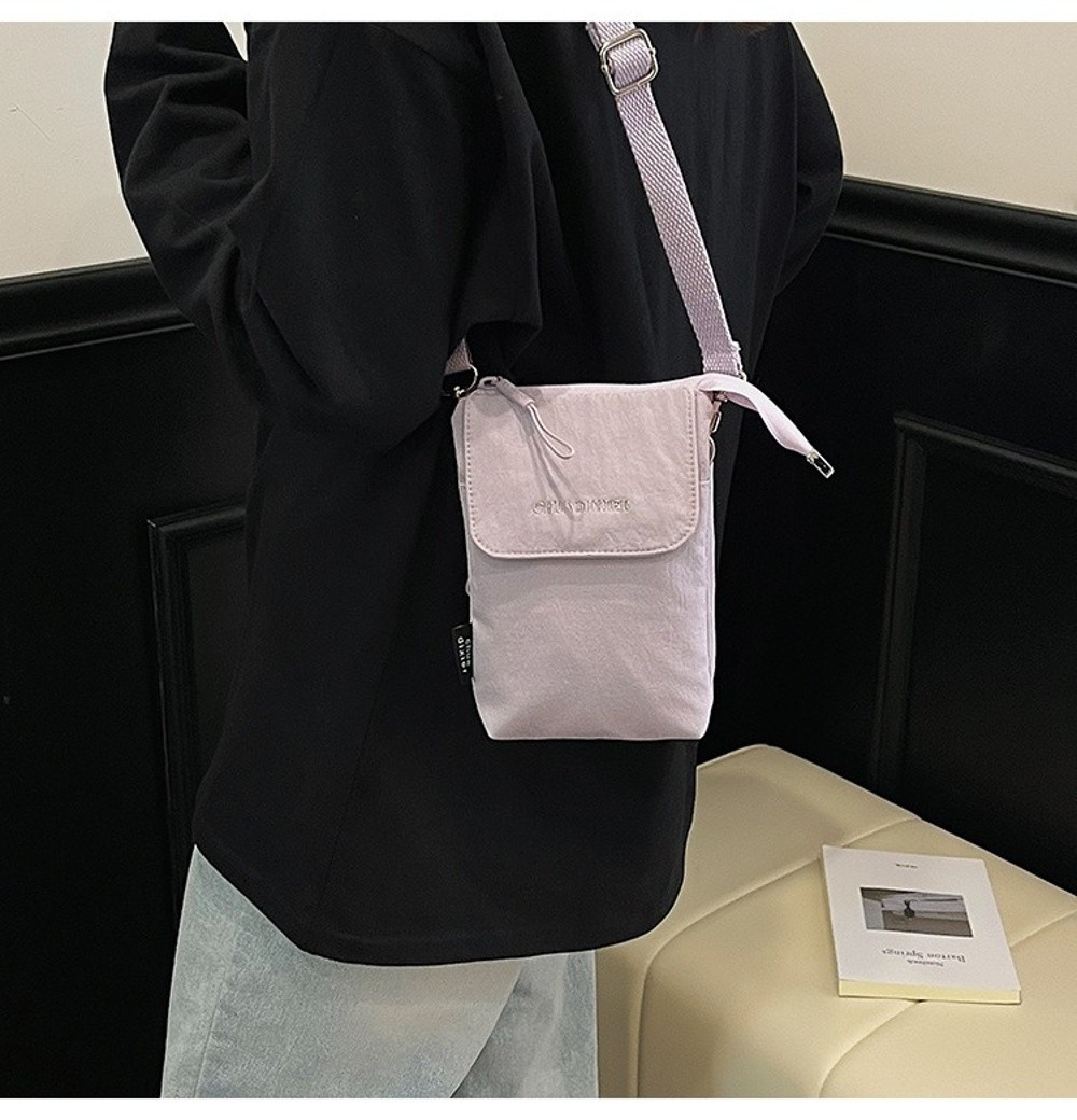 กระเป๋าโทรศัพท์ไนลอนทันสมัย ขน - Coin Purse Women บทวิจารณ์และราคา