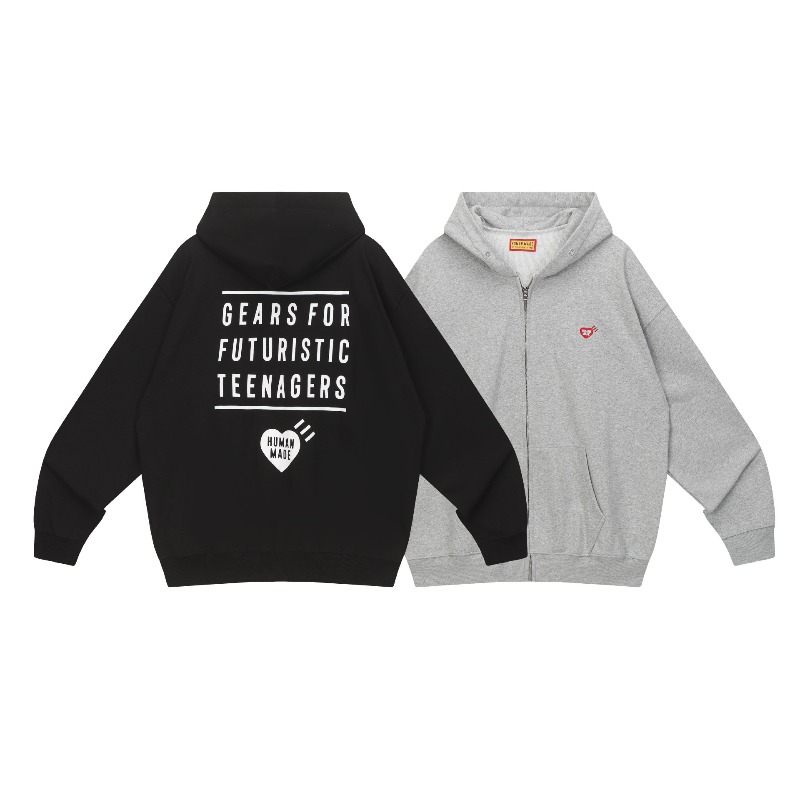 เสื้อฮู้ดซิปวินเทจพิมพ์ลายหัวใ - Women'S Fashion Zip Hoodie บทวิจารณ์และราคา