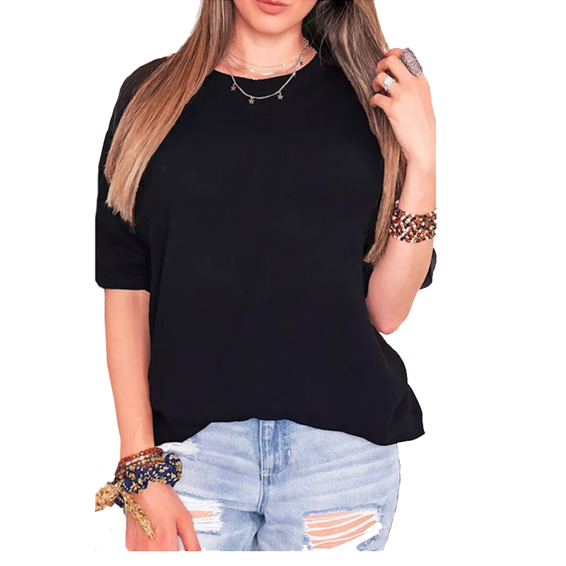 เสื้อยืดคอกลมคอกลมแขนสั้นลายหน - Women'S Fashion In The 80S บทวิจารณ์และราคา