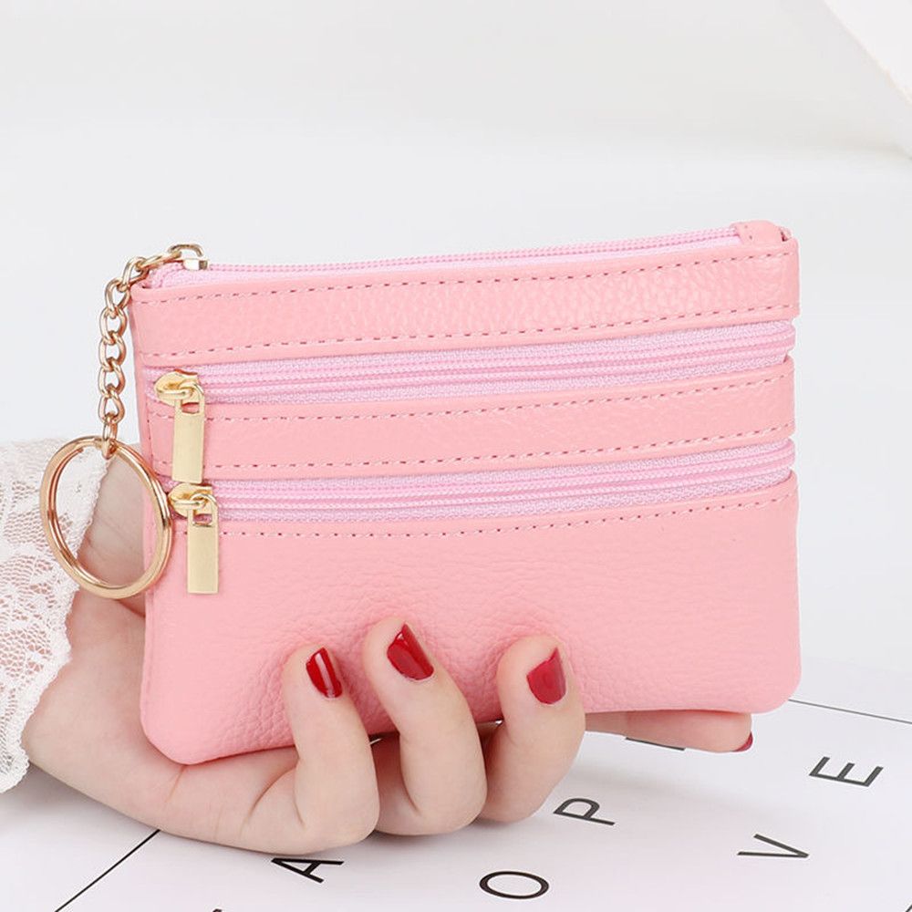 Soft Mini Card Holder กระเป๋าส - Coin Purse Women บทวิจารณ์และราคา