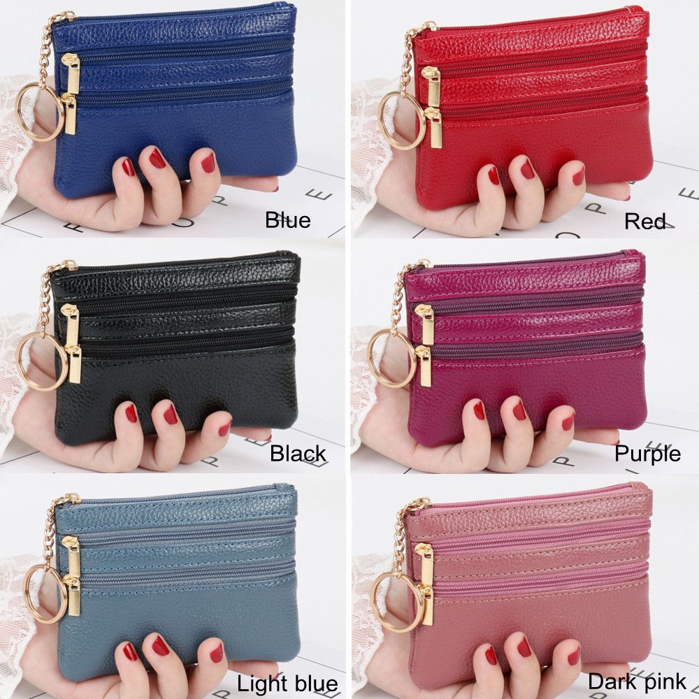 Soft Mini Card Holder กระเป๋าส - Coin Purse Women บทวิจารณ์และราคา