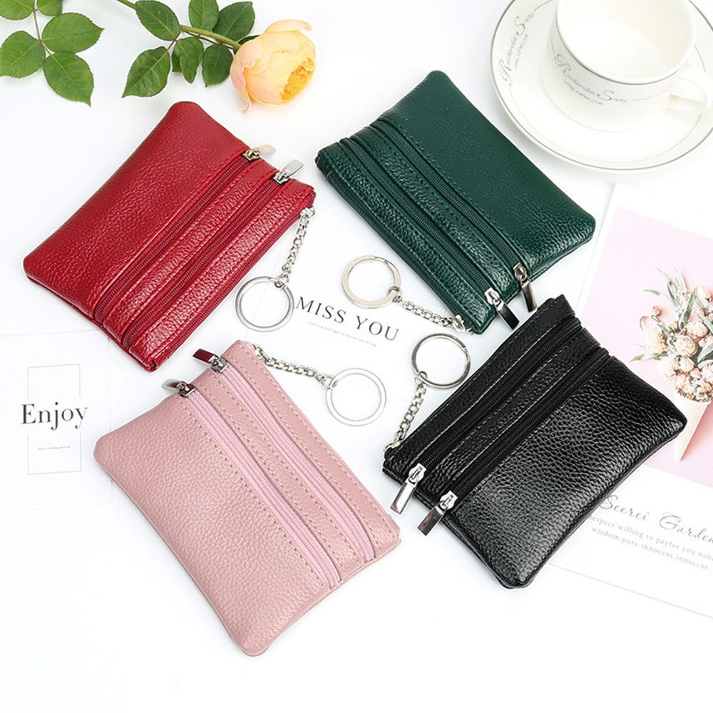 Soft Mini Card Holder กระเป๋าส - Coin Purse Women บทวิจารณ์และราคา