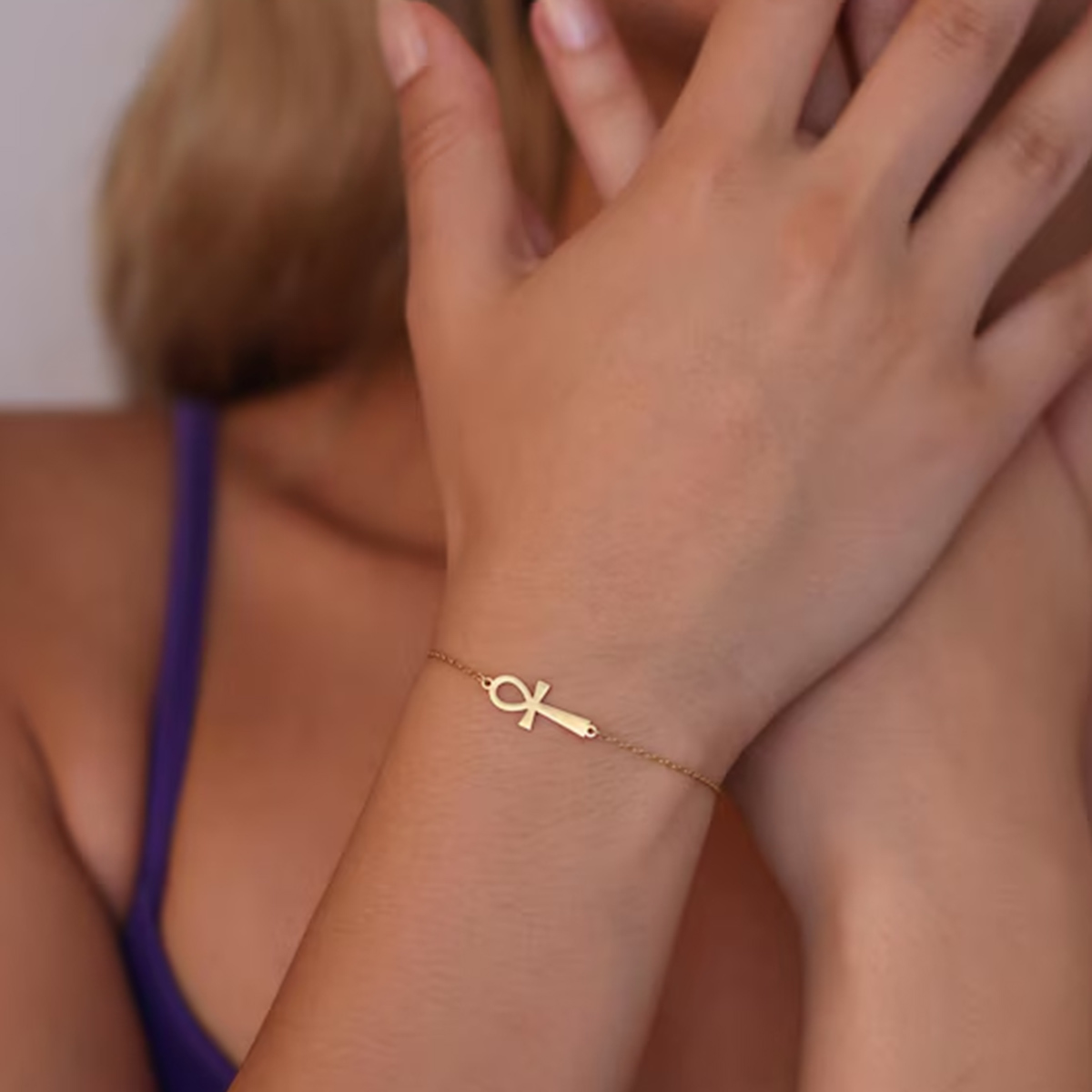 อียิปต์ Ankh Cross สร้อยข้อมือ - Women Fashion Egypt บทวิจารณ์และราคา