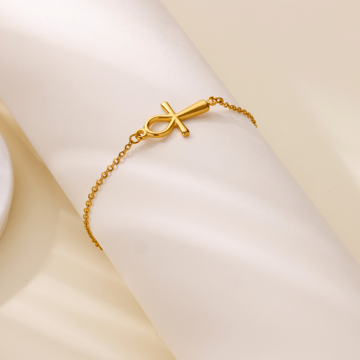 อียิปต์ Ankh Cross สร้อยข้อมือ - Women Fashion Egypt บทวิจารณ์และราคา