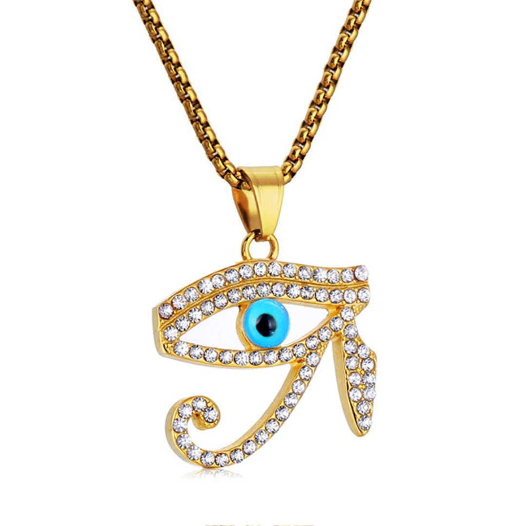 จี้รูปดวงตาแห่งฮอรัสแบบโบราณขอ - Women Fashion Egypt บทวิจารณ์และราคา