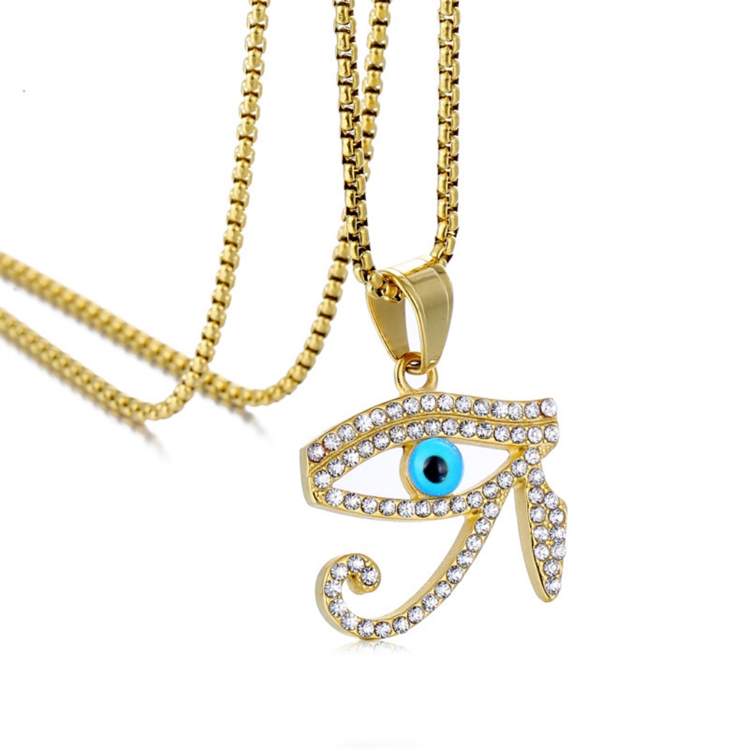 จี้รูปดวงตาแห่งฮอรัสแบบโบราณขอ - Women Fashion Egypt บทวิจารณ์และราคา