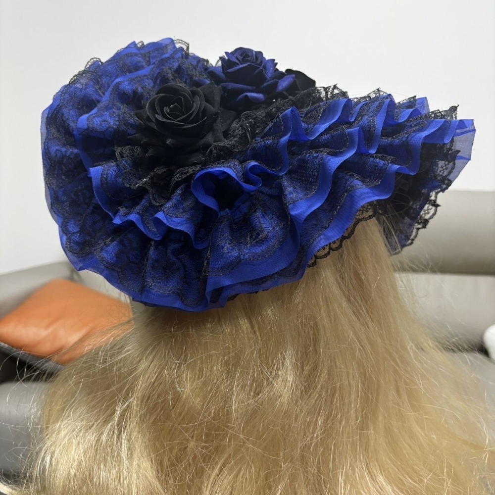 หมวกโลลิต้าสีดำ แดง น้ำเงิน กร - Women'S Fashion Victorian บทวิจารณ์และราคา