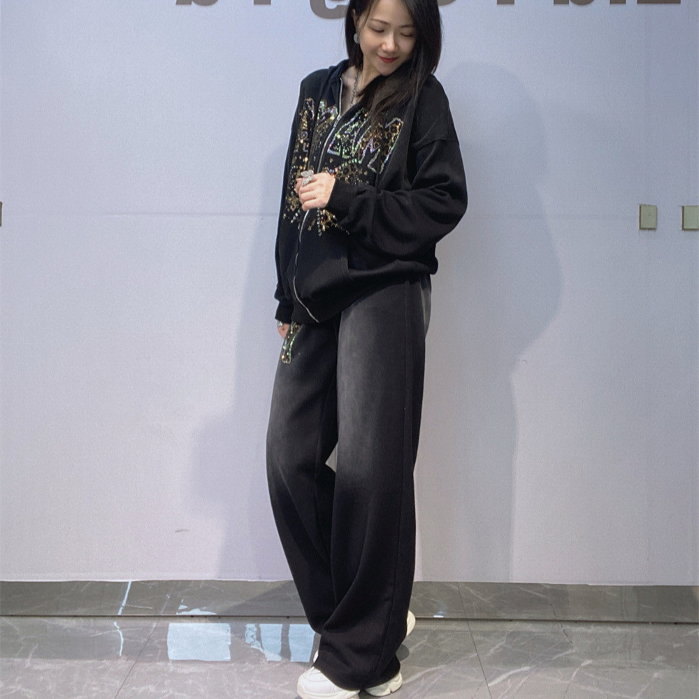 ชุดฮู้ดดี้ผู้หญิงแฟชั่นฤดูใบไม - Women'S Fashion Zip Hoodie บทวิจารณ์และราคา