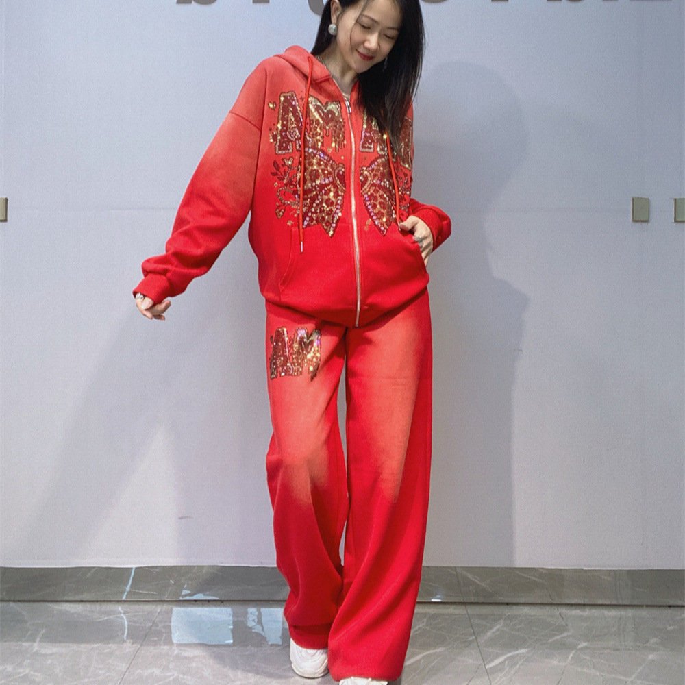 ชุดฮู้ดดี้ผู้หญิงแฟชั่นฤดูใบไม - Women'S Fashion Zip Hoodie บทวิจารณ์และราคา