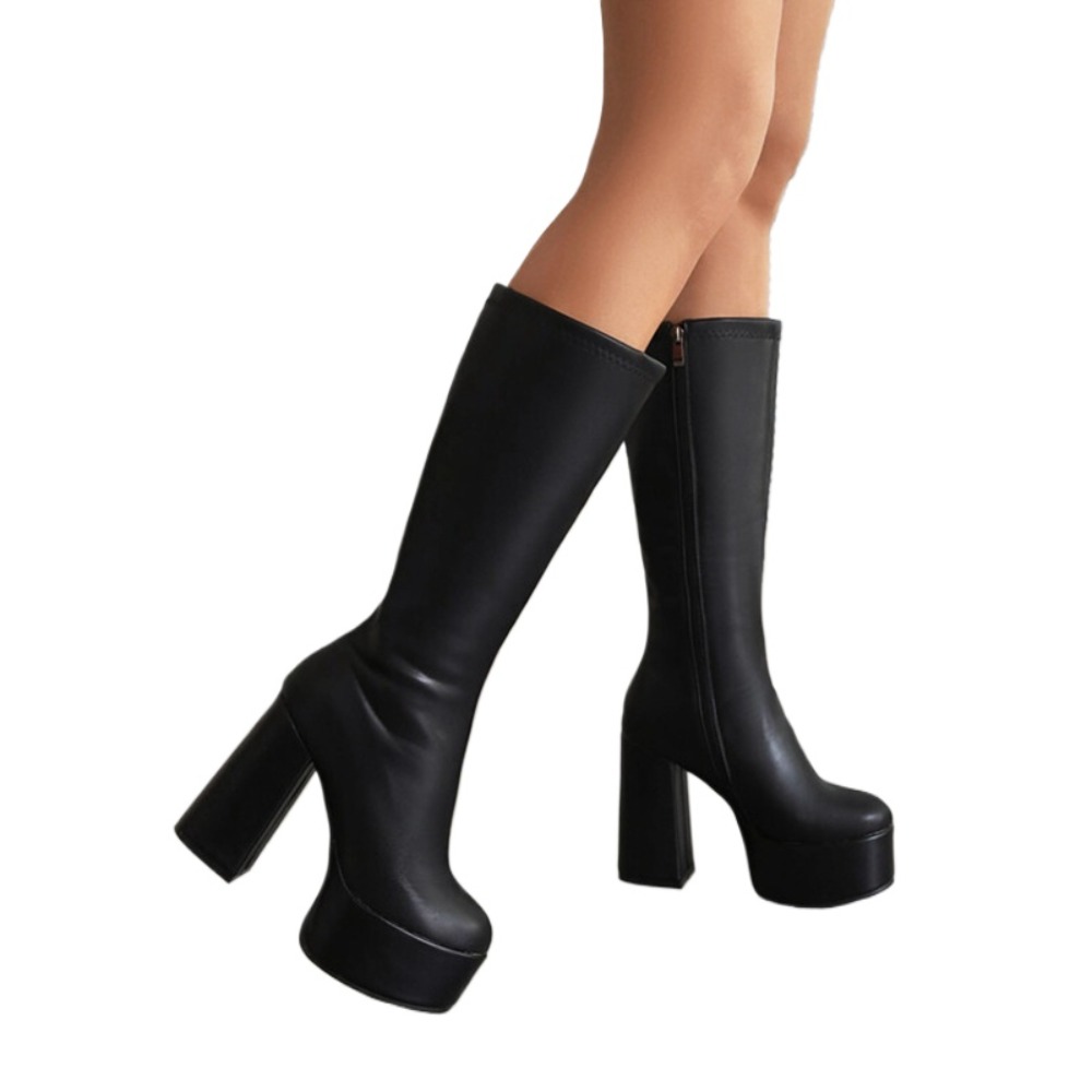 รองเท้าบูทสูงถึงเข่า ผู้หญิง แ - Women'S Fashion Riding Boots บทวิจารณ์และราคา