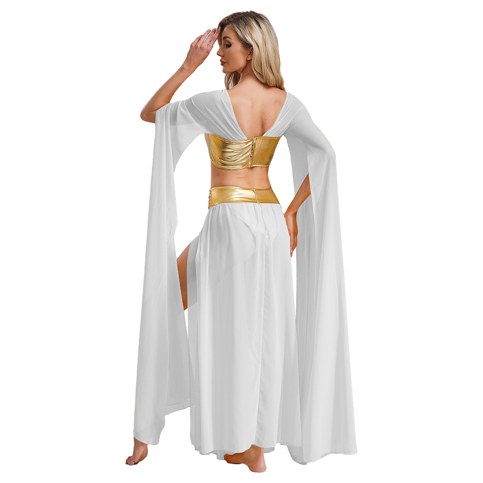ผู้หญิงกรีกโบราณพระเจ้าเครื่อง - Women Fashion Egypt บทวิจารณ์และราคา