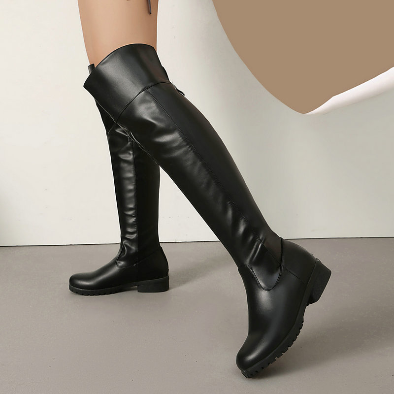 รองเท้าบูทผู้หญิงทรงสูงถึงเข่า - Women'S Fashion Riding Boots บทวิจารณ์และราคา