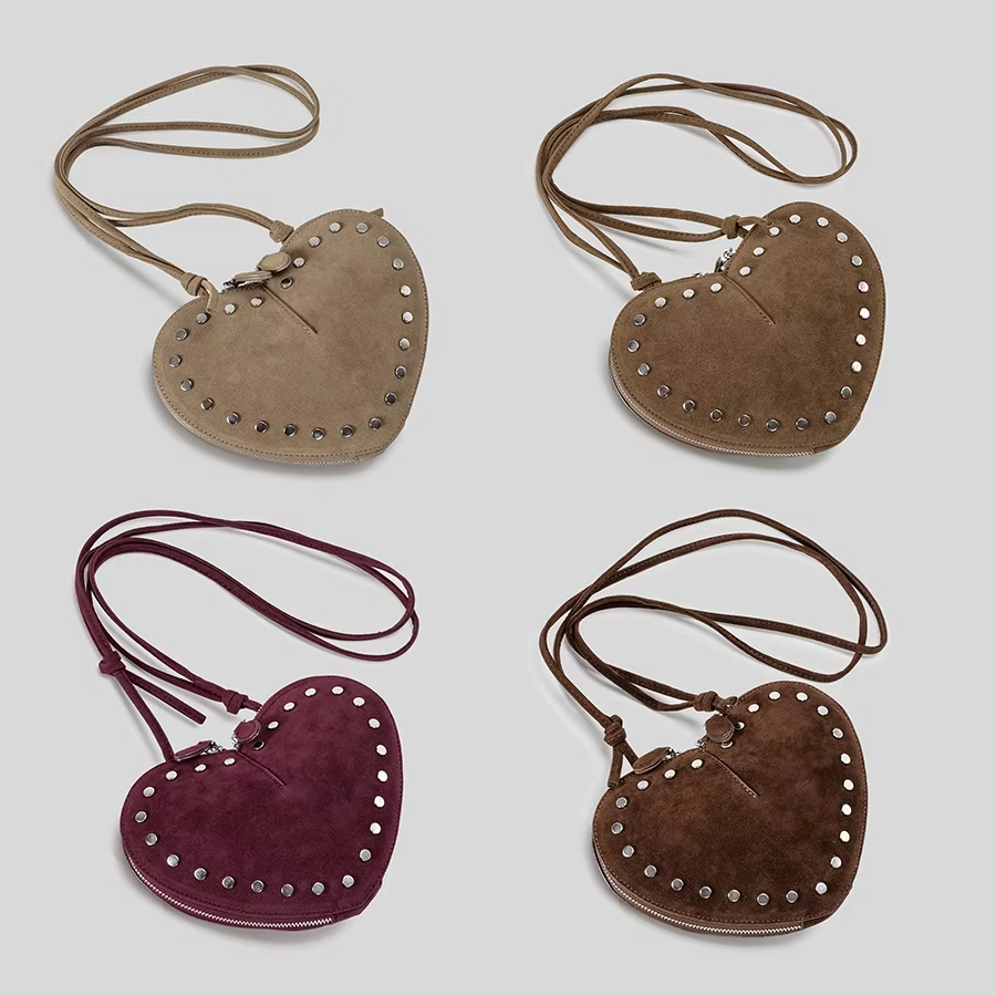 กระเป๋าสะพายข้างทรงหัวใจวินเทจ - Coin Purse Women บทวิจารณ์และราคา