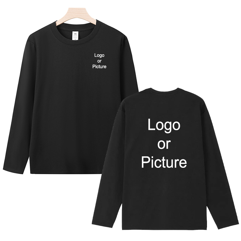 เสื้อยืดแขนยาวผ้าฝ้ายแบบกำหนดเ - Women And Men Fashion บทวิจารณ์และราคา