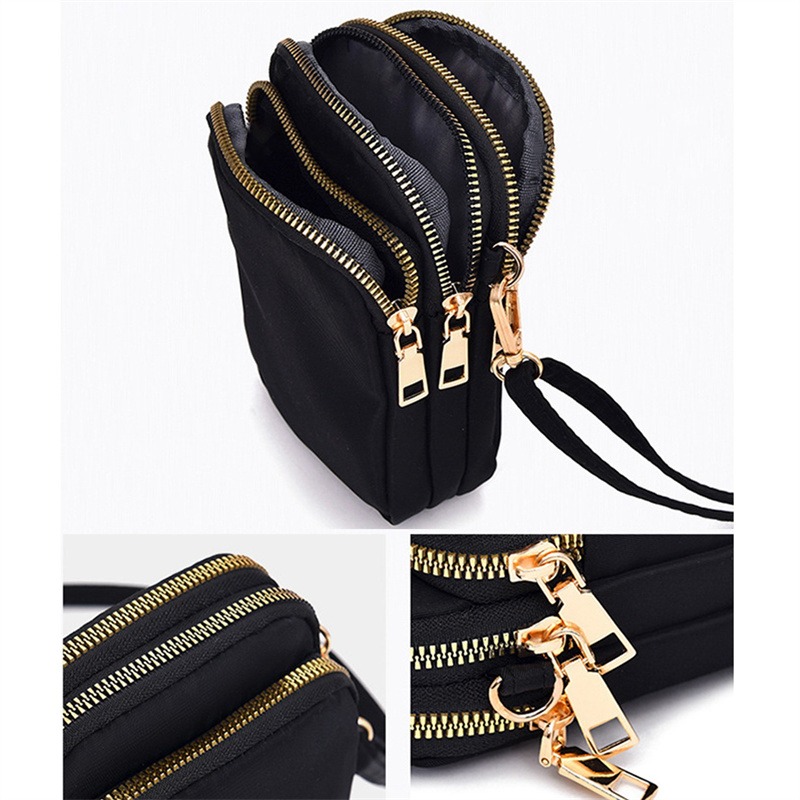 กระเป๋าสะพายข้างแนวตั้งแบบมินิ - Coin Purse Women บทวิจารณ์และราคา